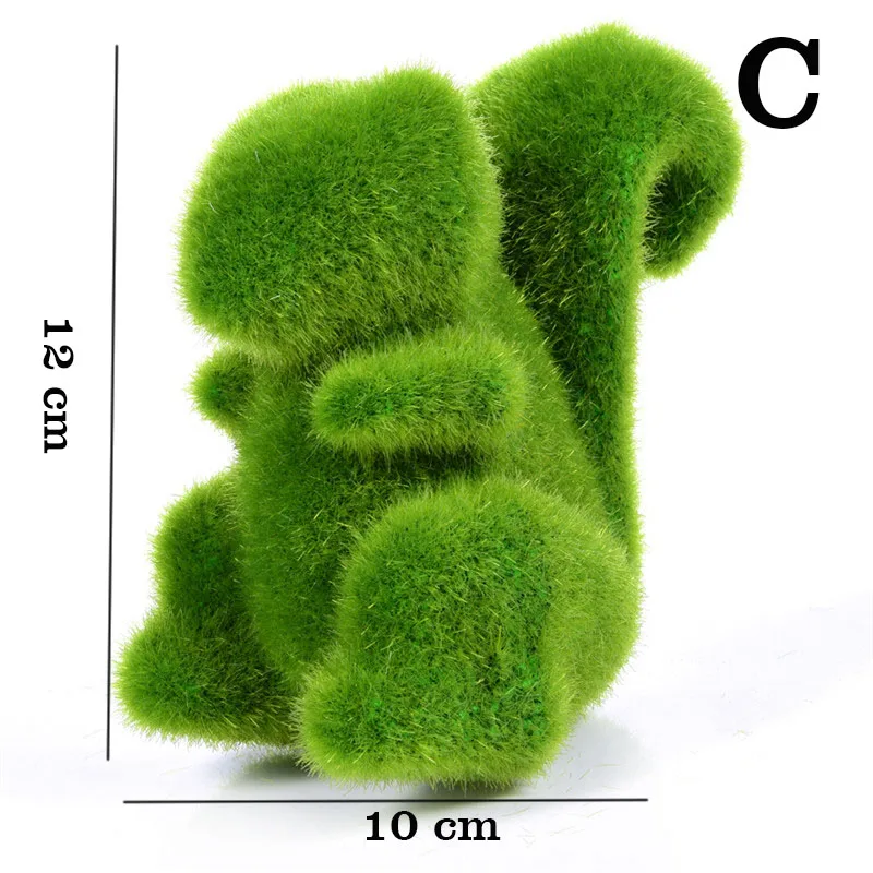 Рождественский ручной работы искусственный газон трава животное Пасхальный кролик домашний офисный орнамент комната офисный, Свадебный декор Пасхальный кролик Вечерние - Цвет: Оливковый