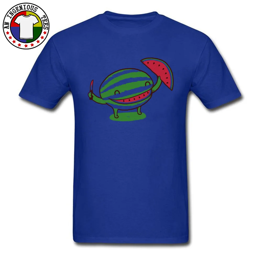 Classic Happy slice of life Short Sleeve T-Shirt Summer/Autumn Crew Neck All Cotton Tops Shirts for Men Tee Shirts comfortable Happy slice of life blue