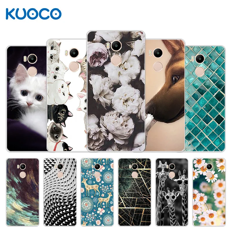 

5.0inch For Xiaomi Redmi 4 Pro 4 Prime Case Cover Soft Silicon For Xiaomi Redmi 4 Pro Giraffe Design Phone For Xiapmi Redmi 4S