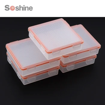 

5pcs/lot Soshine Portable Hard Plastic Case Holder Storage Box with Waterproof IP66 for 4x 18650 Batteries High Quality