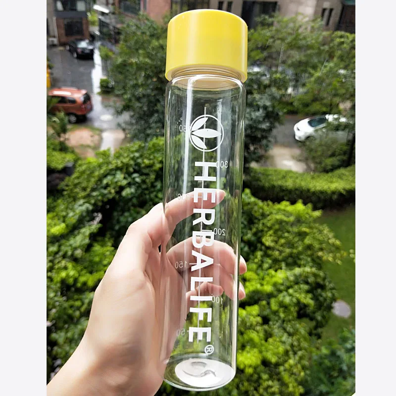 420 мл Herbalife бутылка для воды спорта на открытом воздухе BPA БЕСПЛАТНО пластиковый