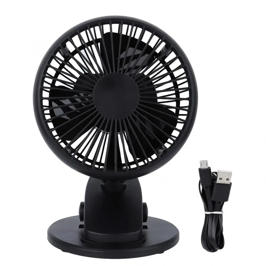 

Ventilador de Teto Portable Mini Clip Table Rotating Small Fan Speed Adjustable USB Desktop Fans Air Conditioning for Home