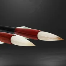 Множество волокон китайской каллиграфии кисти набор ручек шерсть ласки шерстяные волосы письмо и Рисование кисти занятия каллиграфией Escolar