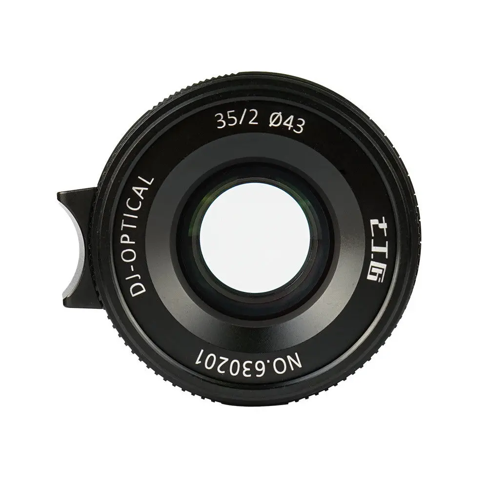 7 ремесленников 35 мм f2.0 Prime Lens для всех одиночных серий для байонетов E-mount fx-mount камер A7 A7II A7R A7RII A7S A6500 A6300 X-A10 M3 M5