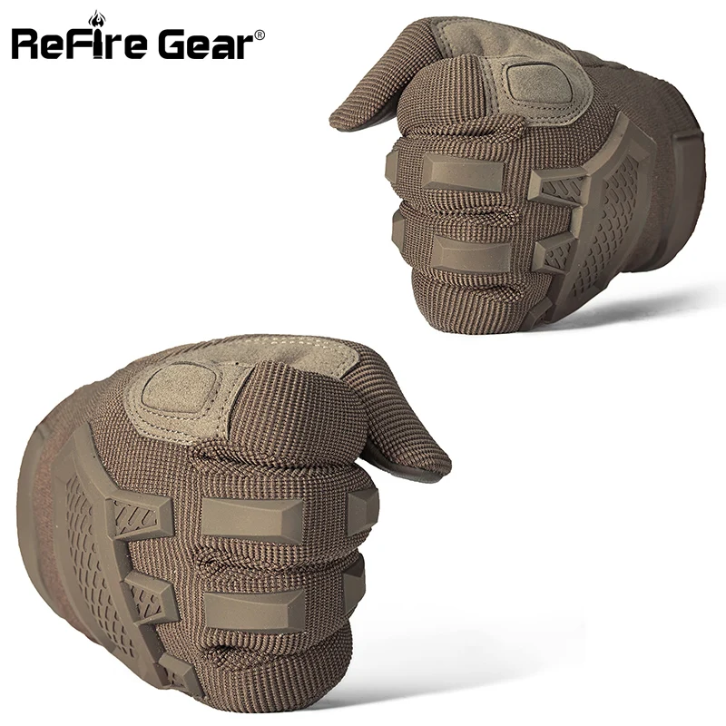 Refire gear, полный палец, тактические перчатки для мужчин, американские армейские военные перчатки, Военные рукавицы, противоскользящие велосипедные перчатки с сенсорным экраном