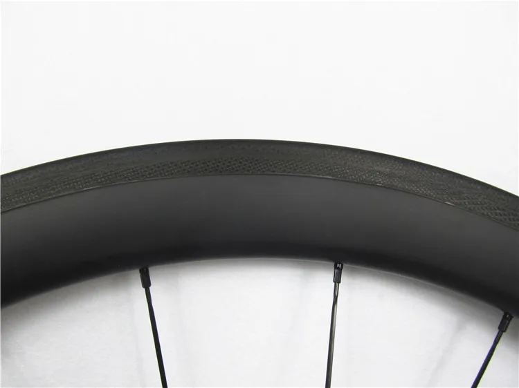 Cheap FSC50CM-25T bike wheelset! 700C clincher tubeless road wheel 50x25mm carbon wheels with EDhub Anti Bite Far sports UCI test 5