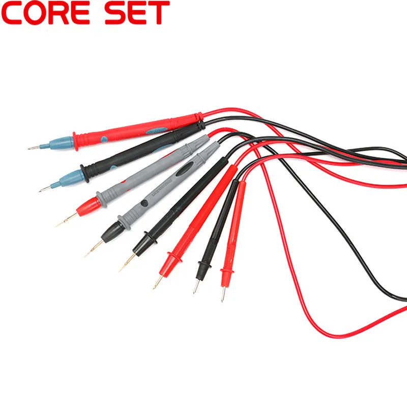 Универсальный зонд-тестер, штырь зонда для цифрового мультиметра, метр, Наконечник иглы, провод, ручка, кабель, комплект, 1000 В, 20 А/10 А