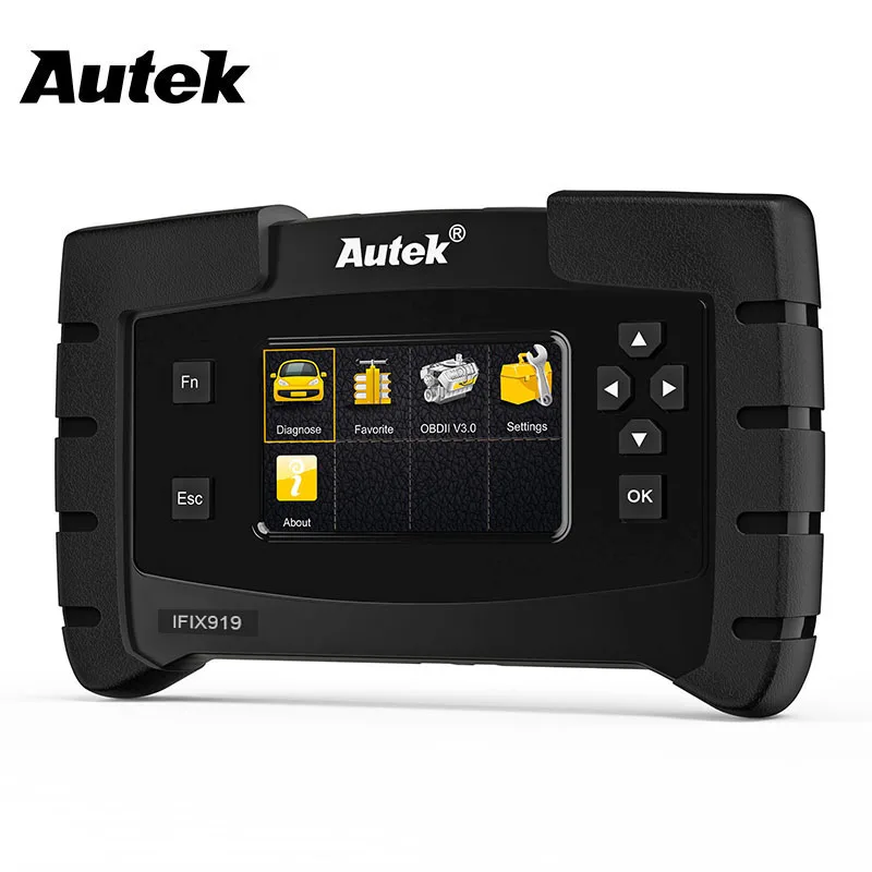 Autek IFIX 919 OBD 2 Автомобильные сканер полный Системы для ABS воздушная подушка SRS