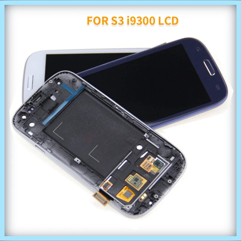 

1PCS for Samsung Galaxy S3 i9300LCD Display Touch Replacement Screen with Frame Digitizer Assembly parts Free tools