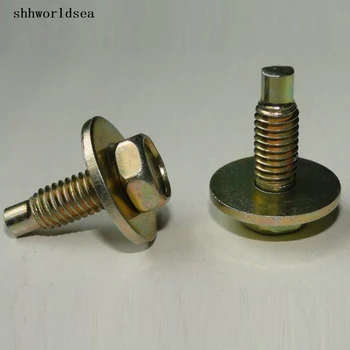 

shhworldsea auto clips and metal fasteners nut bolts 100pcs