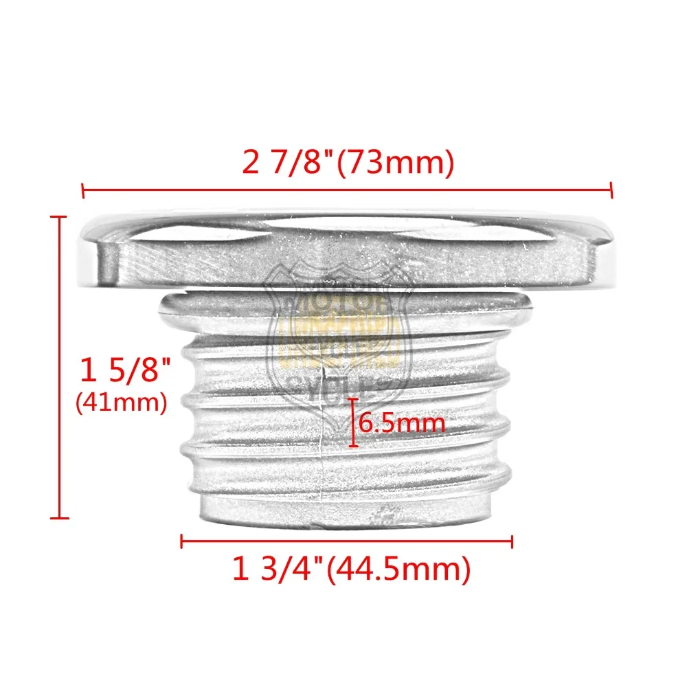 Хром полированный череп топливный бак крышка вентилируемая газовая крышка s крышка для Harley Sportster XL1200 883 Dyna FXD Touring Road King 1996
