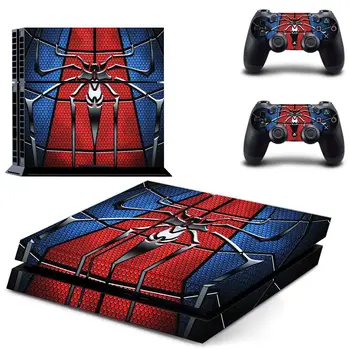 

Spiderman Spider Man PS4 Skin Sticker Decal for Sony PlayStation 4 Console and 2 controller skins PS4 Stickers Vinyl