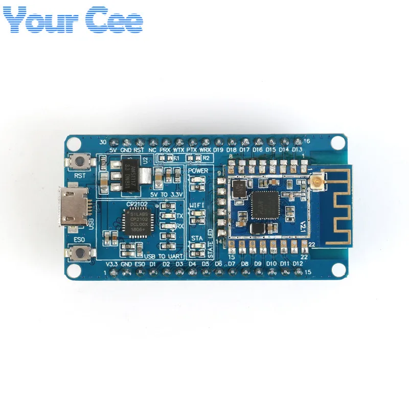 RDA5981 Serial Port WIFI Transparent Transmission Module HLK-M50 Core Board kit Secondary Development Voice Remote Control  (5)