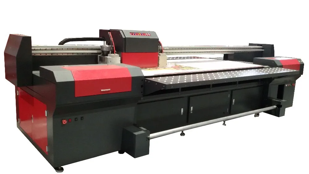 Large Industrial Polaris Hybrid UV Flatbed Printer&Roll to Roll Printer
