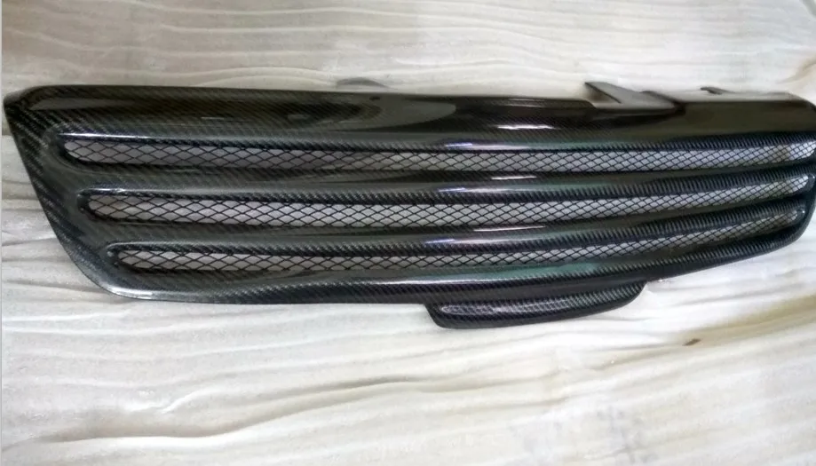 Решетка радиатора из углеродного волокна передняя решетка капота Накладка подходит для Nissan Qashqai 08-12