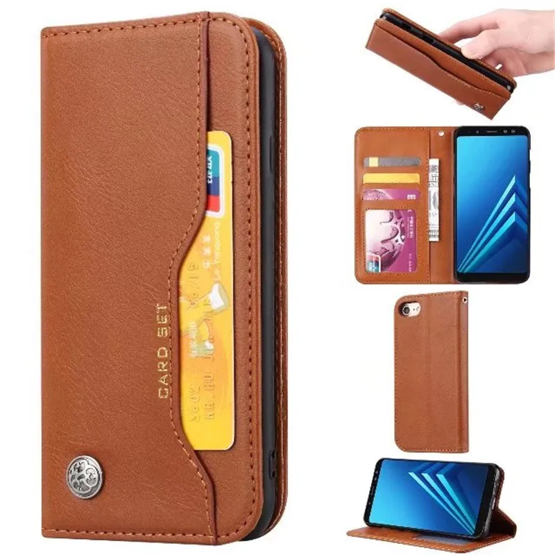 

S6 Case Hot ! Luxury Wallet Back Cover Leather Case For Samsung Galaxy S 6 G9200 Case Card Slot Stand