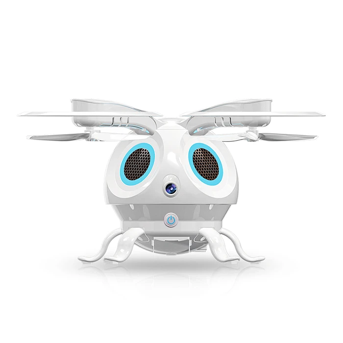 

FLYPRO Squid Foldable RC Quadcopter BNF WiFi FPV 720P HD Camera Optical Flow Positioning 360-Degree Panoramic Video APP RC Drone