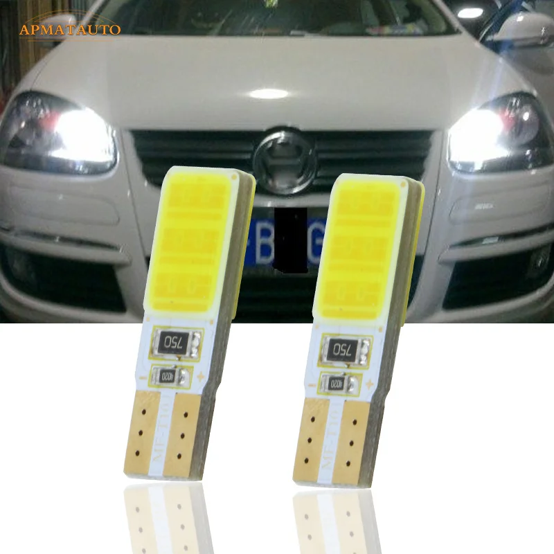 

2x T10 W5W CANBUS LED Side Parking Lights Marker Lamps Bulb For VW Volkswagen CC R36 Touran Tiguan Scirocco Golf GTI Sagitar