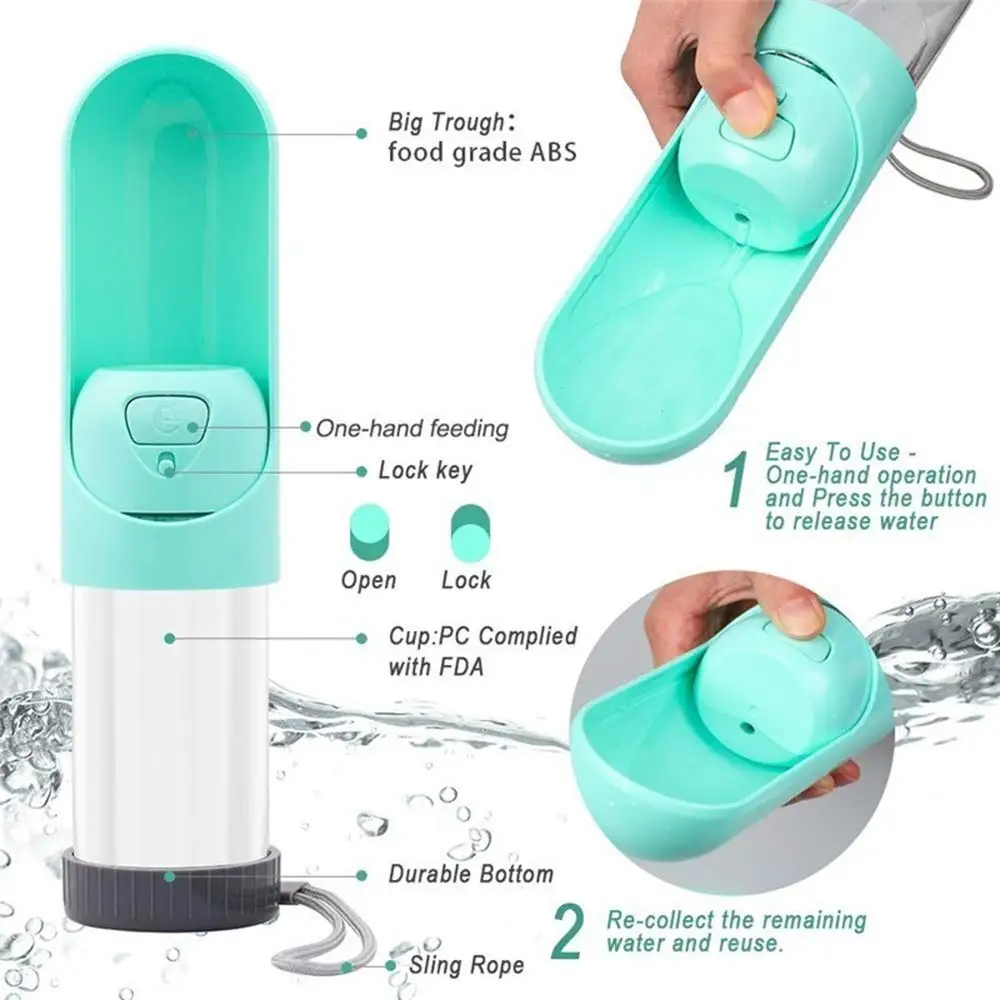 Puppies Gear Portable Water Bottle