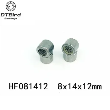 

Free shipping 10pcs HF081412 one way clutch needle roller bearing 8X14X12mm bearing