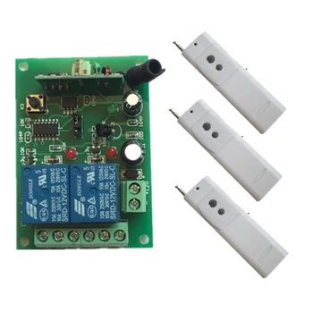 

DC12V24V 2 CH wireless remote control switch with 3000 meters wireless remote control access control light pump control