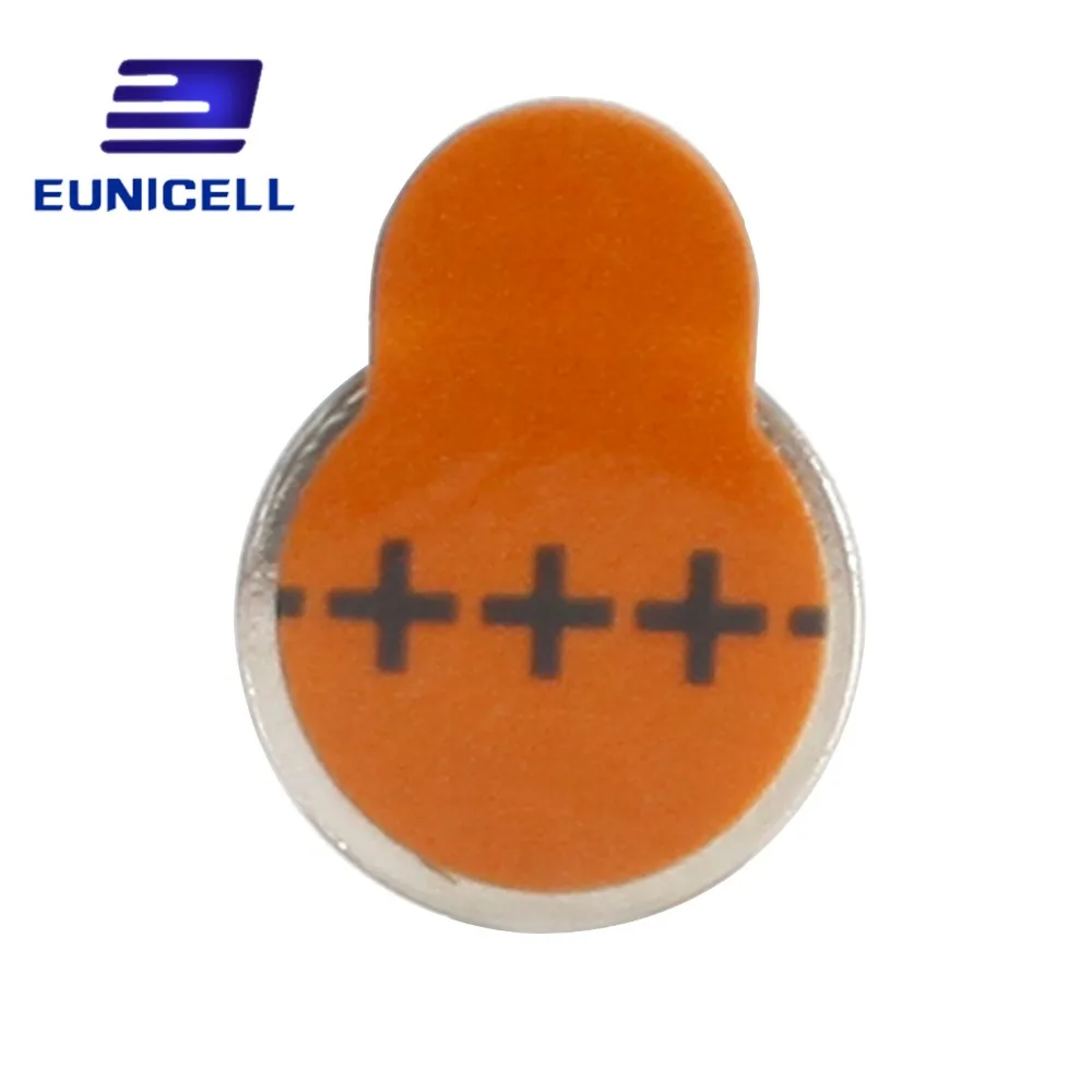 12 шт. EUNICELL цинковый воздушный слуховой аппарат батареи 13A A13 13A 13 P13 PR48 батарея для BTE слуховые аппараты 13A A13 слуховой аппарат батарея