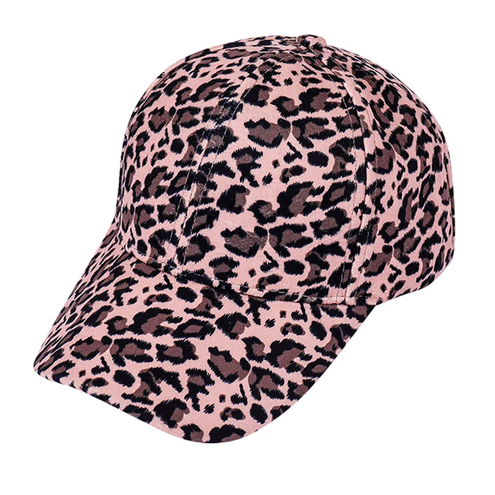 Moda mujer Casual Otoño Invierno Beanie sombrero de lana estampado de leopardo sombrero hueso Masculino Moda Hombre 2018 Casquette Homme Beisbol 10