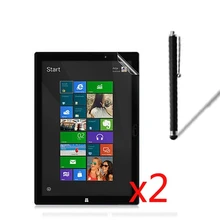 3in1 2x ЖК-дисплей прозрачный Экран протектор Плёнки Защитная пленка защита+ 1x для смартфонов, планшетов, microsoft поверхности 3 1645 Surface3 10," планшет