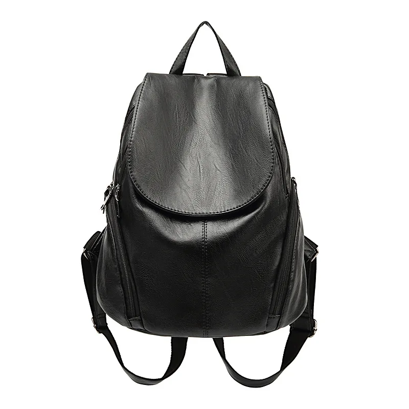 Women Leather Backpack high quality Fashion Leisure Kanken ...