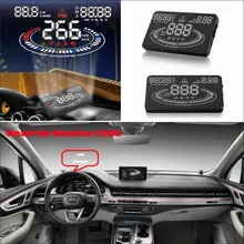 Автомобилей HUD Head Up Дисплей для Audi Q7 4l-безопасного вождения Экран проектор inforamtion refkecting лобовое стекло