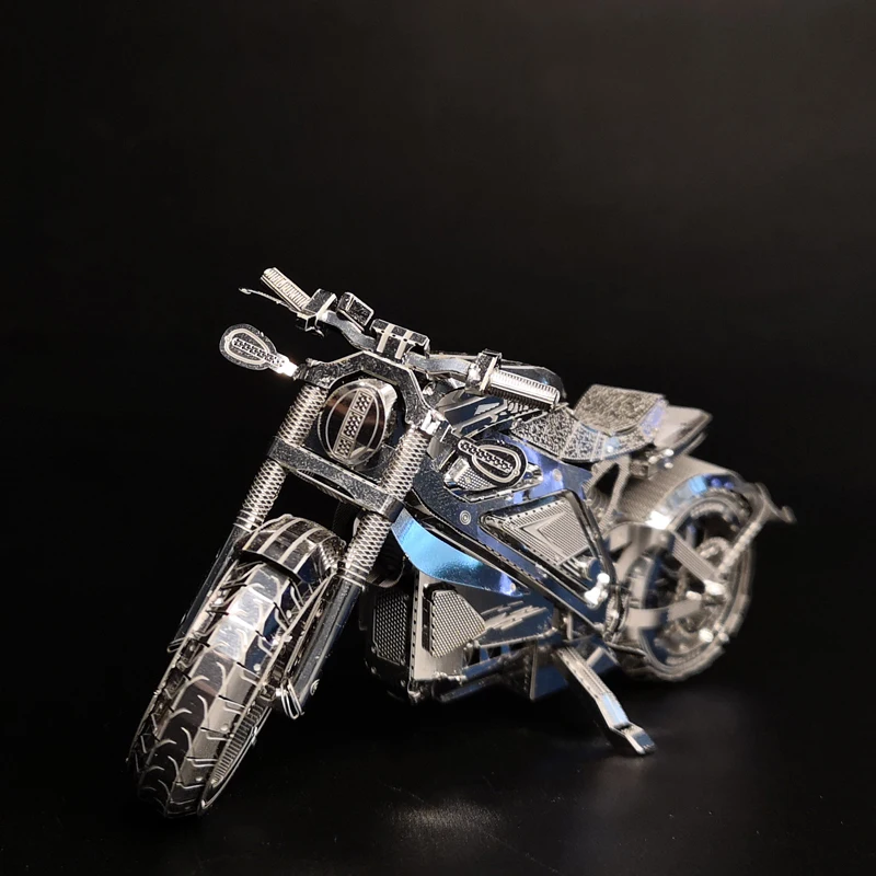 NANYUAN I22203 Мститель мотоцикл коллекция уровень головоломка 3D металлическая модель сборки 1:16 2 листа Souptoys творческие подарки