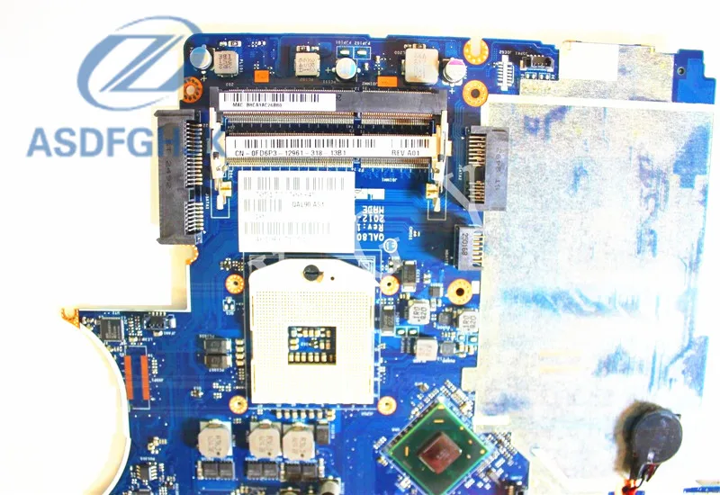 Placa Mãe para Computador Dell Placa Principal Qmqm77 Tamanhos Xp7nx Qal80 Cartões para acréscimos - Imagem 3
