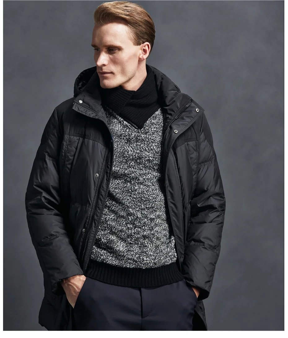 15 20170819-coat male winter new outerwear stand collar short design man top duck down jacket business style windproof-A153_15