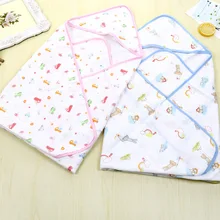 70*70 см Детские Одеяла новорожденных etamineinfant пеленать Лето дышащий хлопок спальный Одеяло Конверт для новорожденных Постельные принадлежности gn01