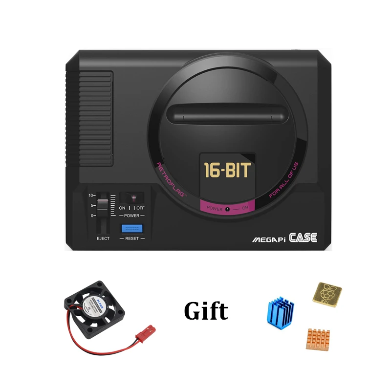

New Retroflag MEGAPi Case Game Controller with Functional Button for Raspberry Pi 3 Model B Plus RPi 3 B+