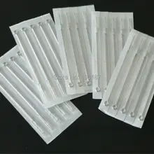 Иглы татуировки 50 шт 9F плоские татуировки одноразовые иглы питания