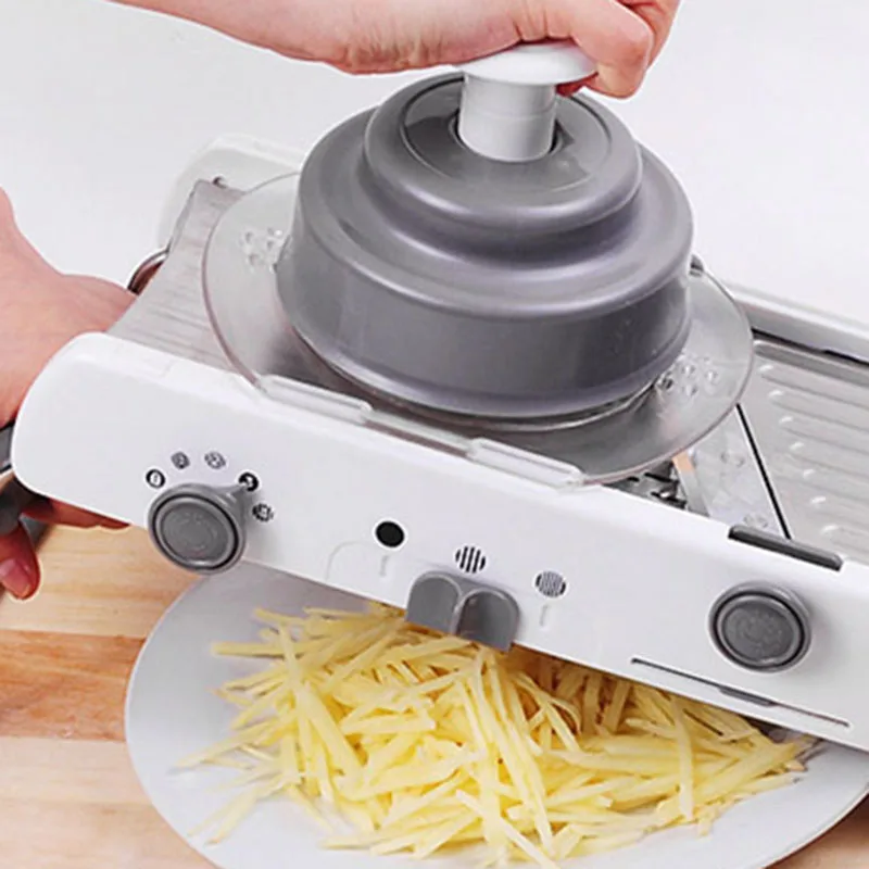  Manual Professional Grinder Stainless Steel Slicer Vegetable Kitchen Tool Multi-Function Adjustable