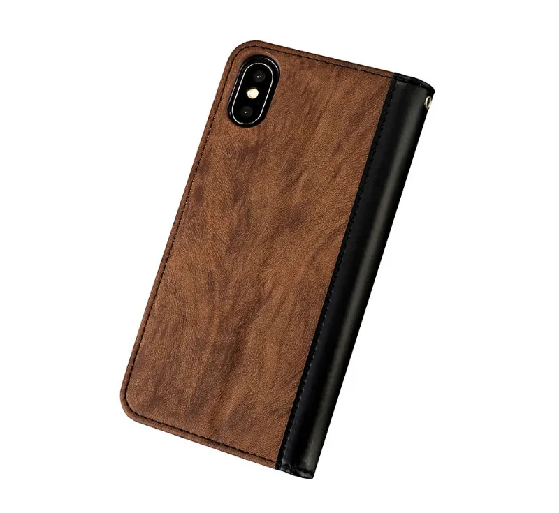 For iPhone XS Case Shockproof 2019 New Flip Leather Case For Iphone 8 8plus 7 7plus Luxury 360 Full Body Cases For Iphon X XS (7)