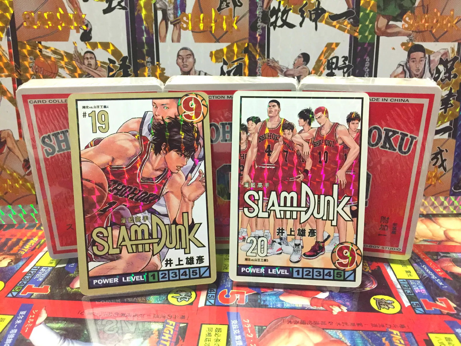20 шт./компл. Slam Dunk Игрушки Хобби Коллекционные коллекционные игры Коллекция аниме