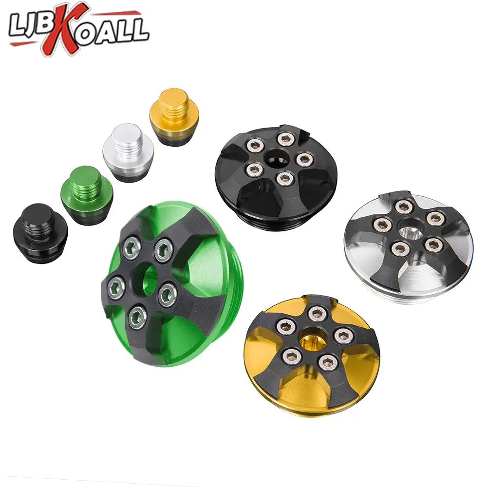 

CNC Aluminum Engine Oil Filter Cover Cap Plug for Kawasaki Vulcan S VN650 Ninja 400 650 Versys 650 ER-4N ER-6N Z650 ER-6R ER-4R