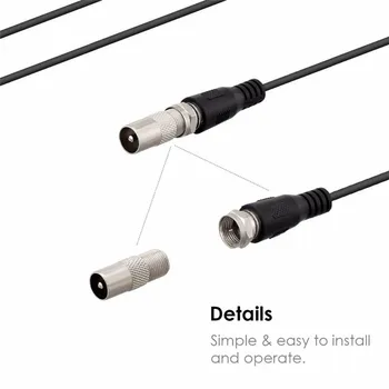 

400 Mile Range Antenna TV Digital HD Skywire 4K Antena Digital Indoor HDTV 1080p