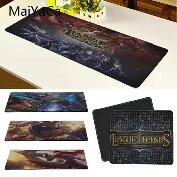 

MaiYaCa 2018 Hot Professional Gamer LOL Beautiful Anime Mouse Mat Large Thicken Comfy Waterproof Gaming Rubber Mouse Pad