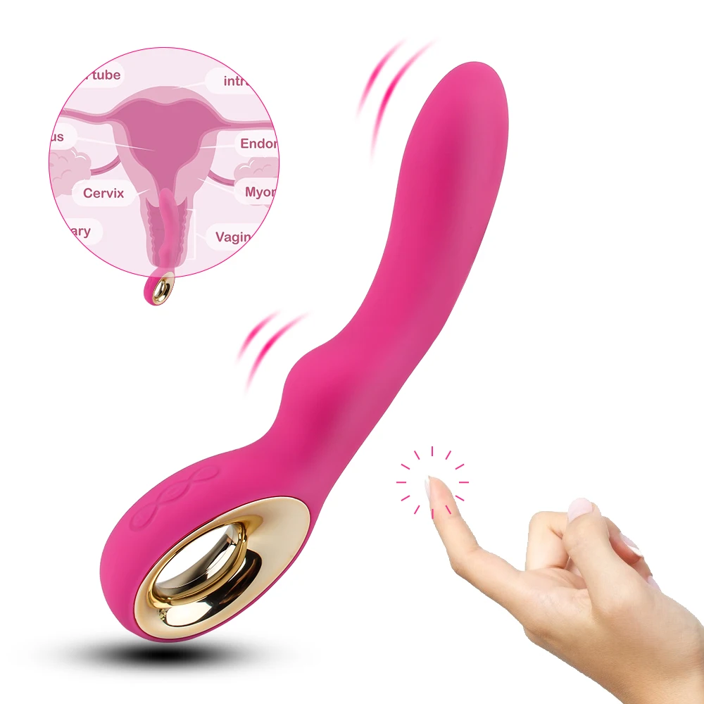 G Spot Дилдо Вибратор Секс Игрушки для Взрослых Женщин 10 Скоростей Клитора