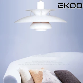 

EKOO LED Lotus Pendant Lamp Modern Light Hanging Light Aluminum Lamps for Living Room Bedroom Dining Room