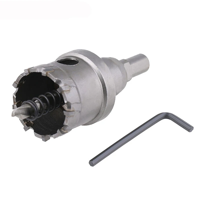 15 34mm Carbide Tip TCT HSS Drill Bit Hole Saw Stainless Steel