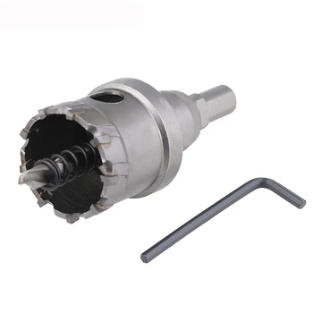 

15-34mm Carbide Tip TCT HSS Drill Bit Hole Saw Stainless Steel Metalworking Metal Cutter Hole Saw Drilling Alloy DIY Accessories