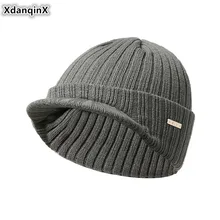 XdanqinX Мужская и женская Лыжная вязаная шапка стиль новинка индивидуальные модные детские шапки удобная теплая Пара зимняя шапка