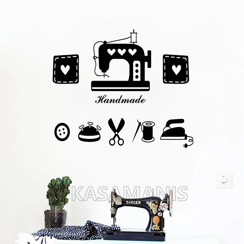 Tailor's Shop Art Wall Stickers