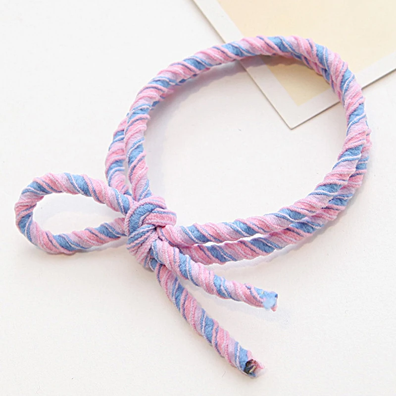 Korean 1PC Hot Sale 6 Colors Women Girls Elastic Hair Bands Elastic Mix Color Hair Ring Hair Rope For Female Headwear Best Gift Korean 1PC Hot Sale 6 Colors Women Girls Elastic Hair Bands Elastic Mix Color Hair Ring Hair Rope For Female Headwear Best Gift