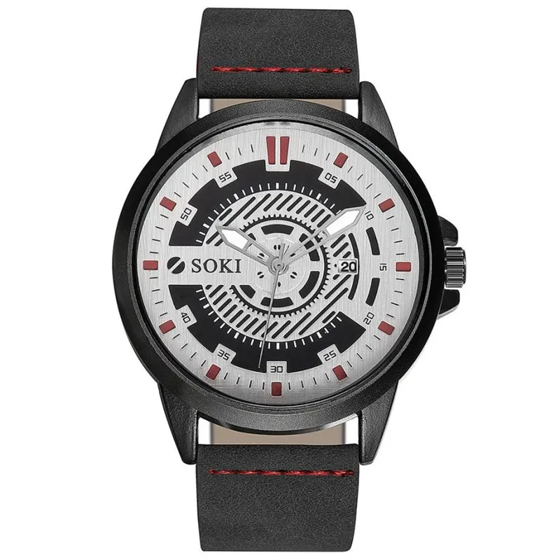 Изысканный Простой часы Для мужчин Элитный бренд Спорт Кварцевые часы Для Мужчин's Водонепроницаемый военные наручные часы relogio masculino